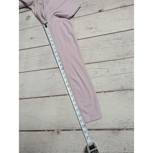 Lululemon Leggings Women 4 Pink Peony Align Pant High Rise Nulu Yoga W5CTCS  672 - Picture 5 of 6